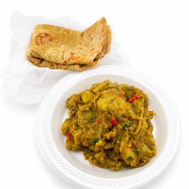 Potato Roti.