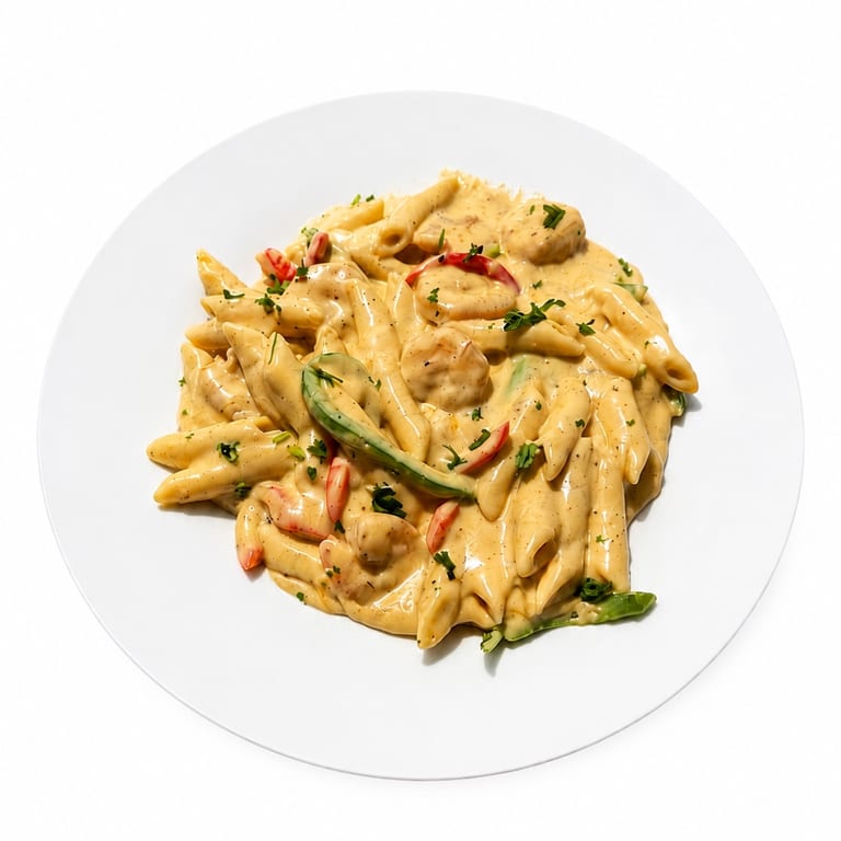 Delicious Rasta Pasta Awaits